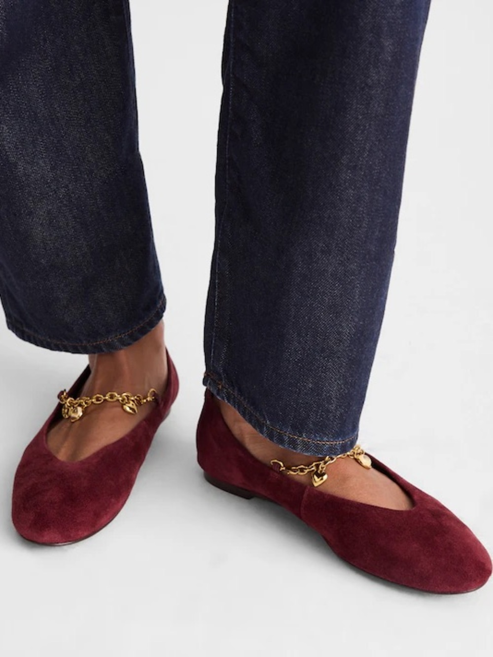 Madewell The Remy Mary Jane Flat - Sangria - 7H - sold out online
